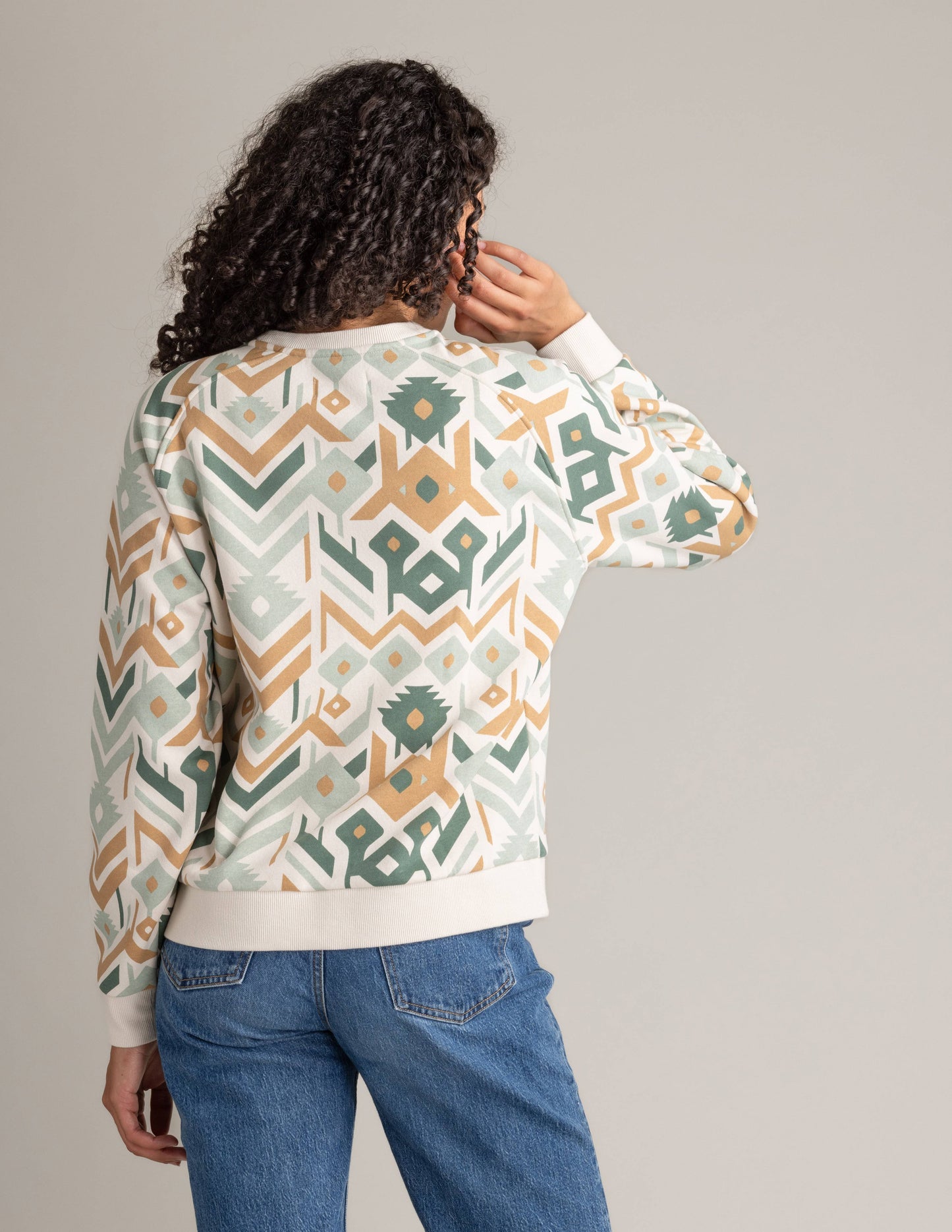 Women's Gabriella Graphic Raglan Crew