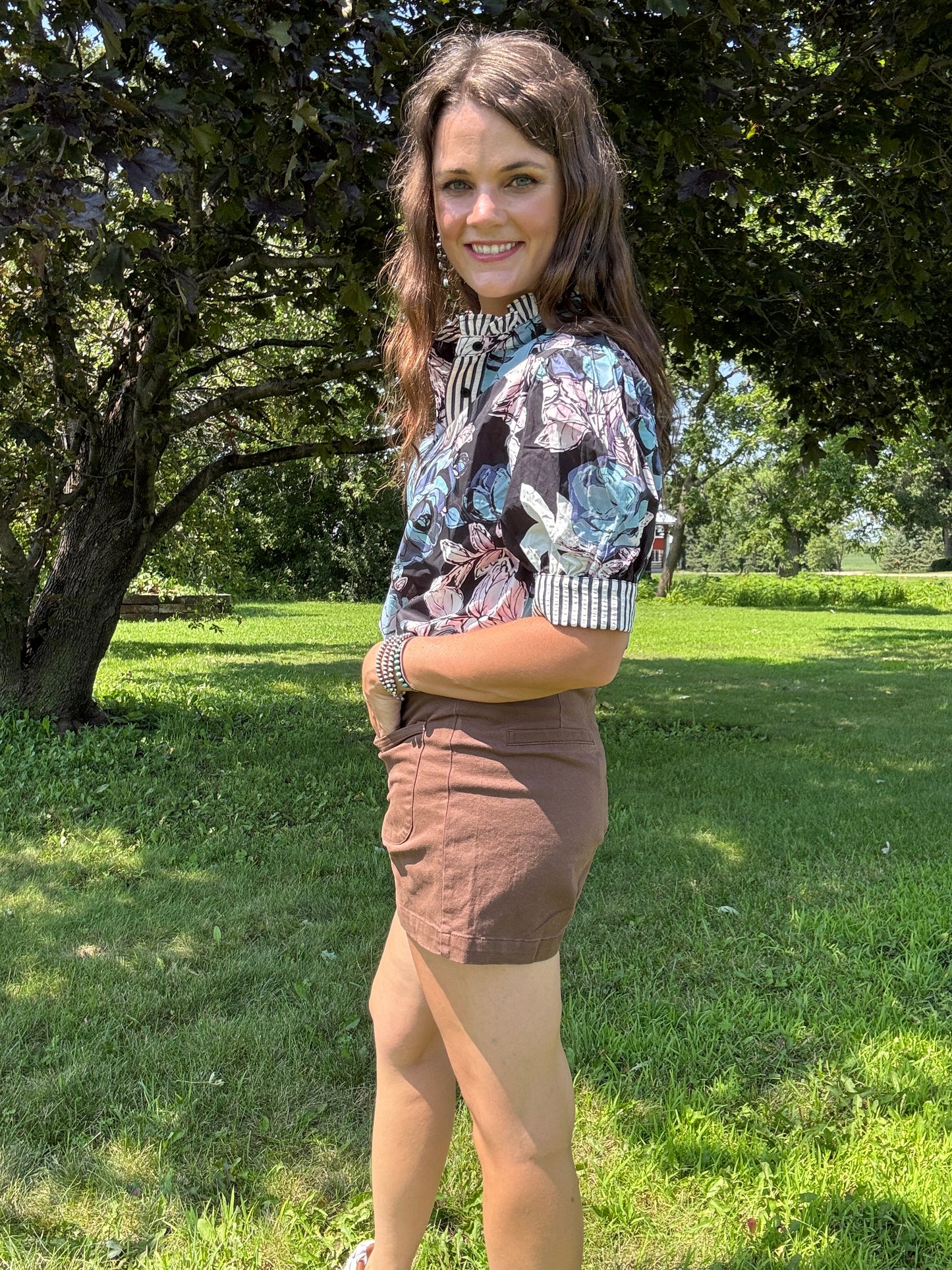 The Blue Lady Blouse