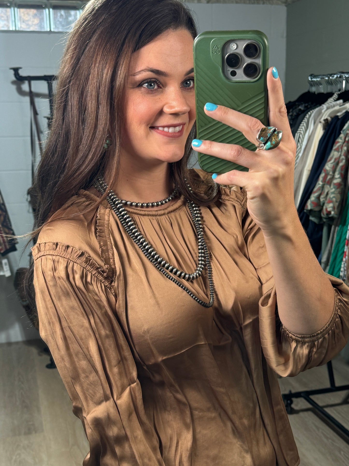 The Ronnie Ruffle Detail Blouse