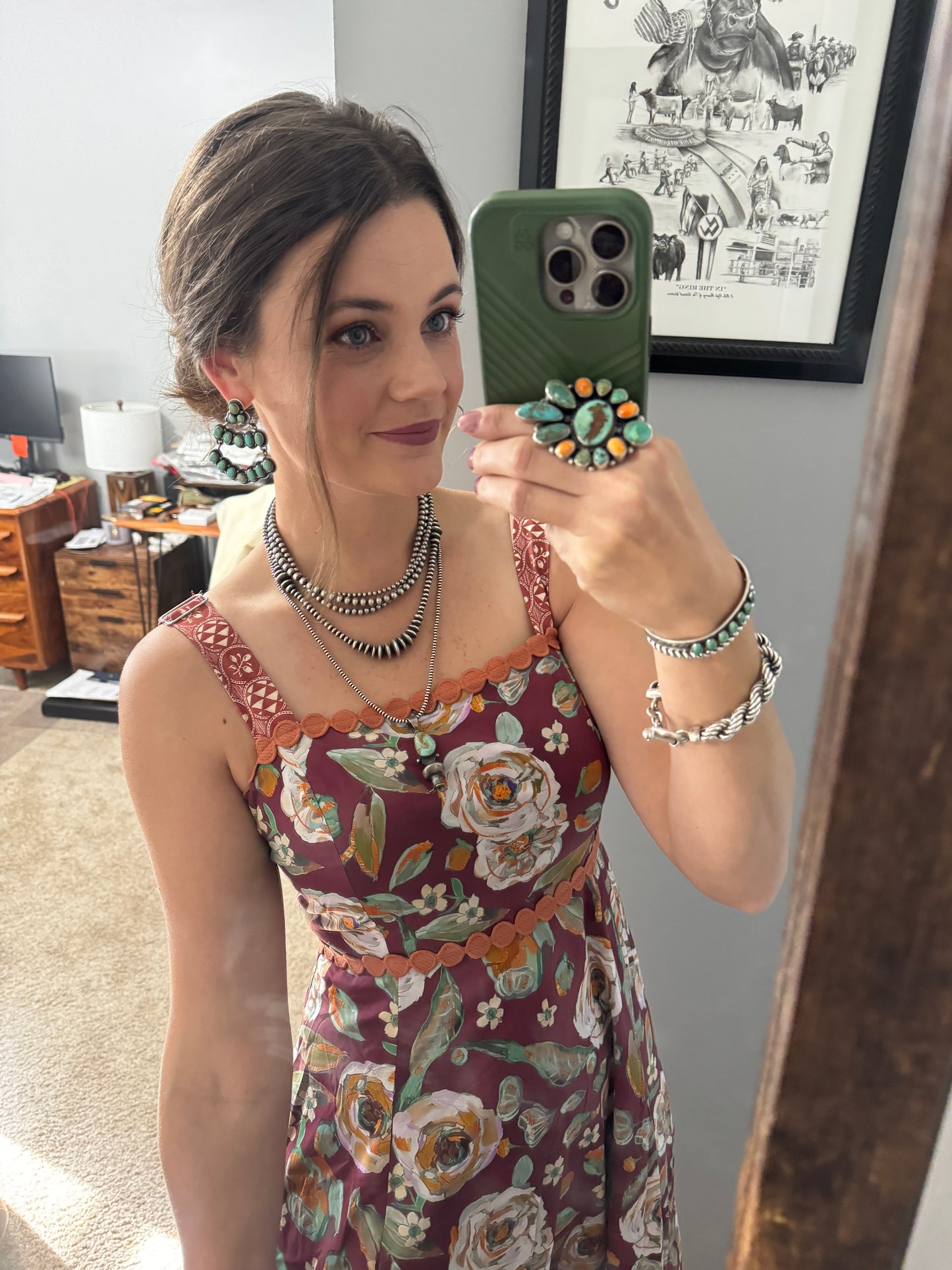 That Floral Feelin’ Maxi Dress
