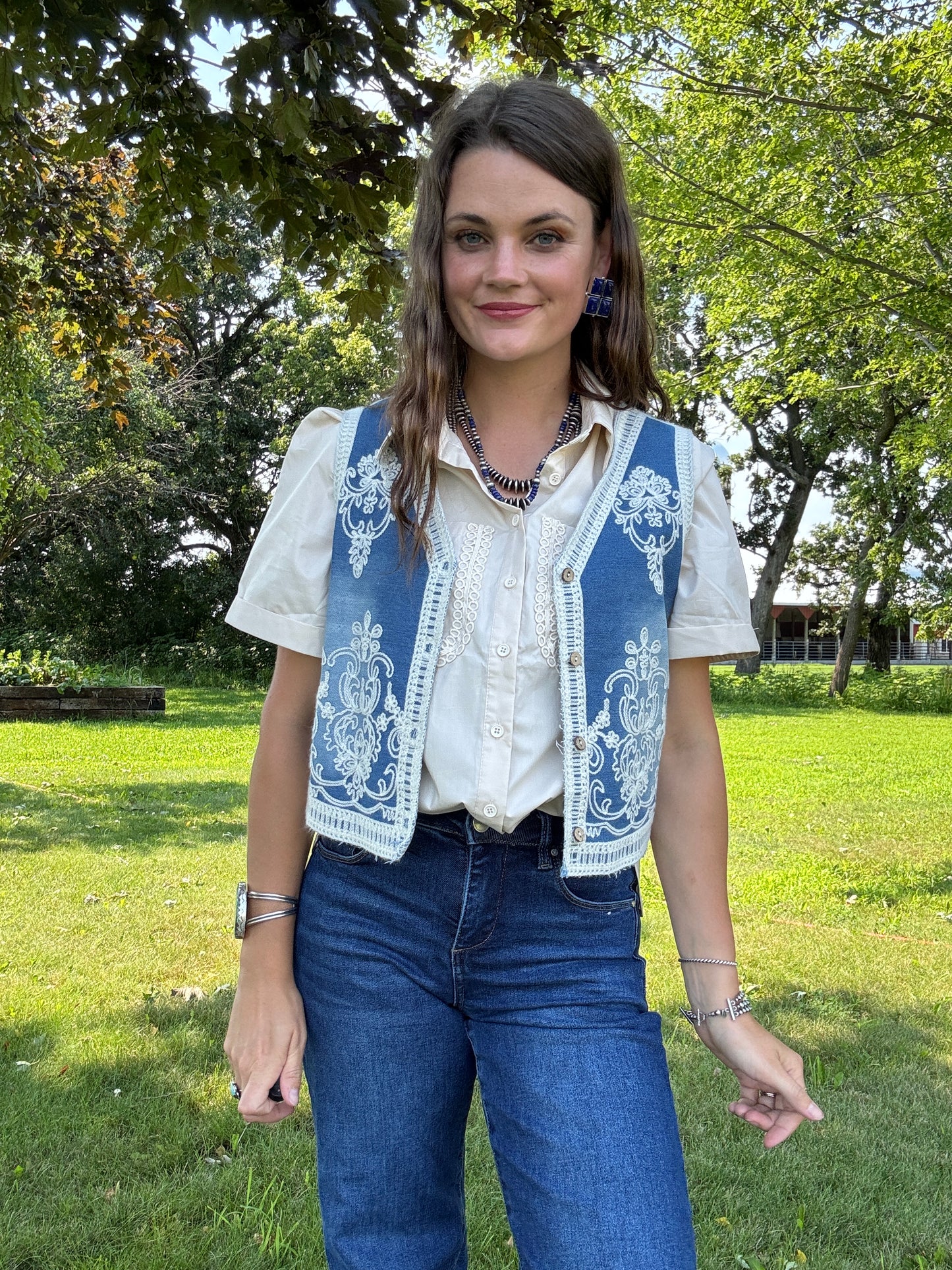 The Kai Denim Vest