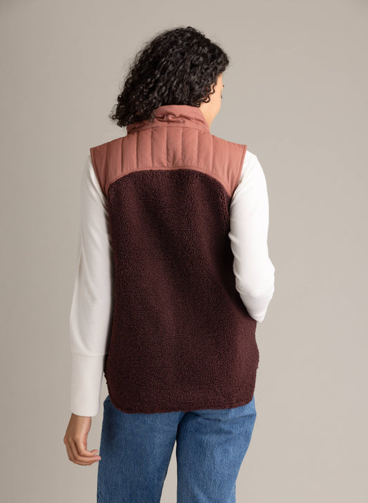 Women's Vela Hybrid Berber Vest (XL)