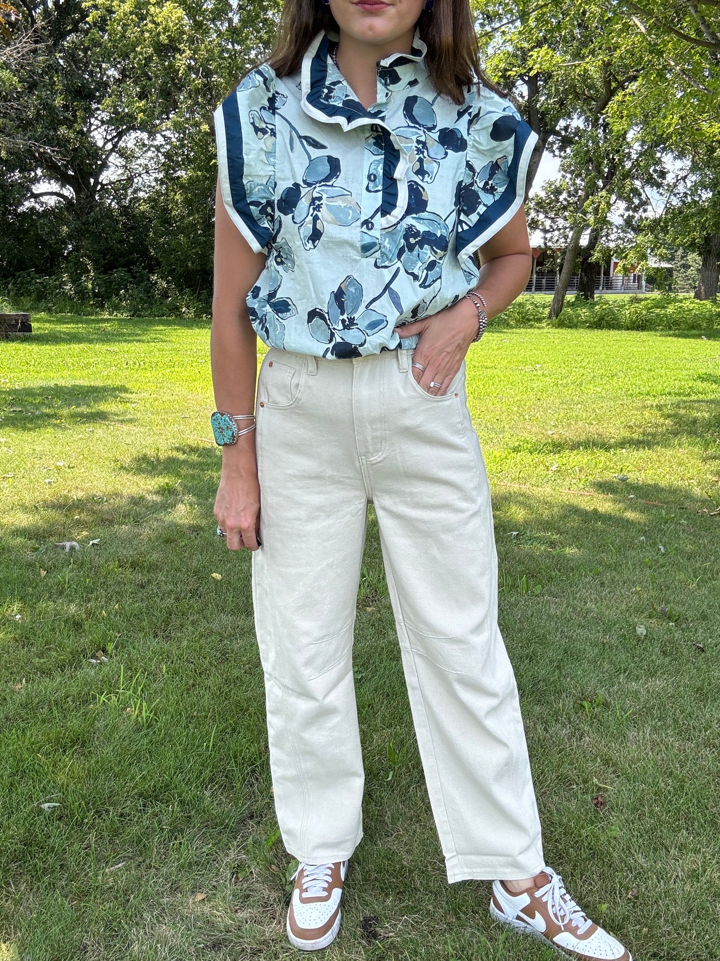The Cordelia Cream Pants