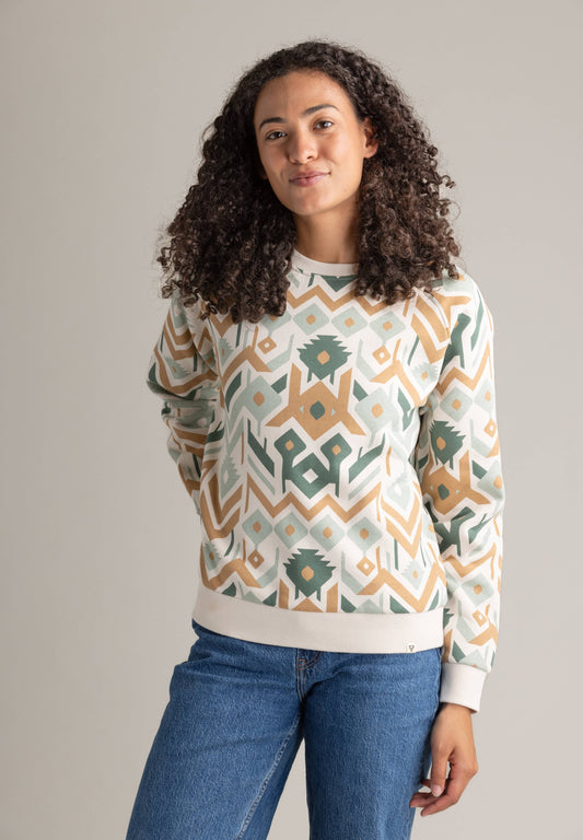 Women's Gabriella Graphic Raglan Crew