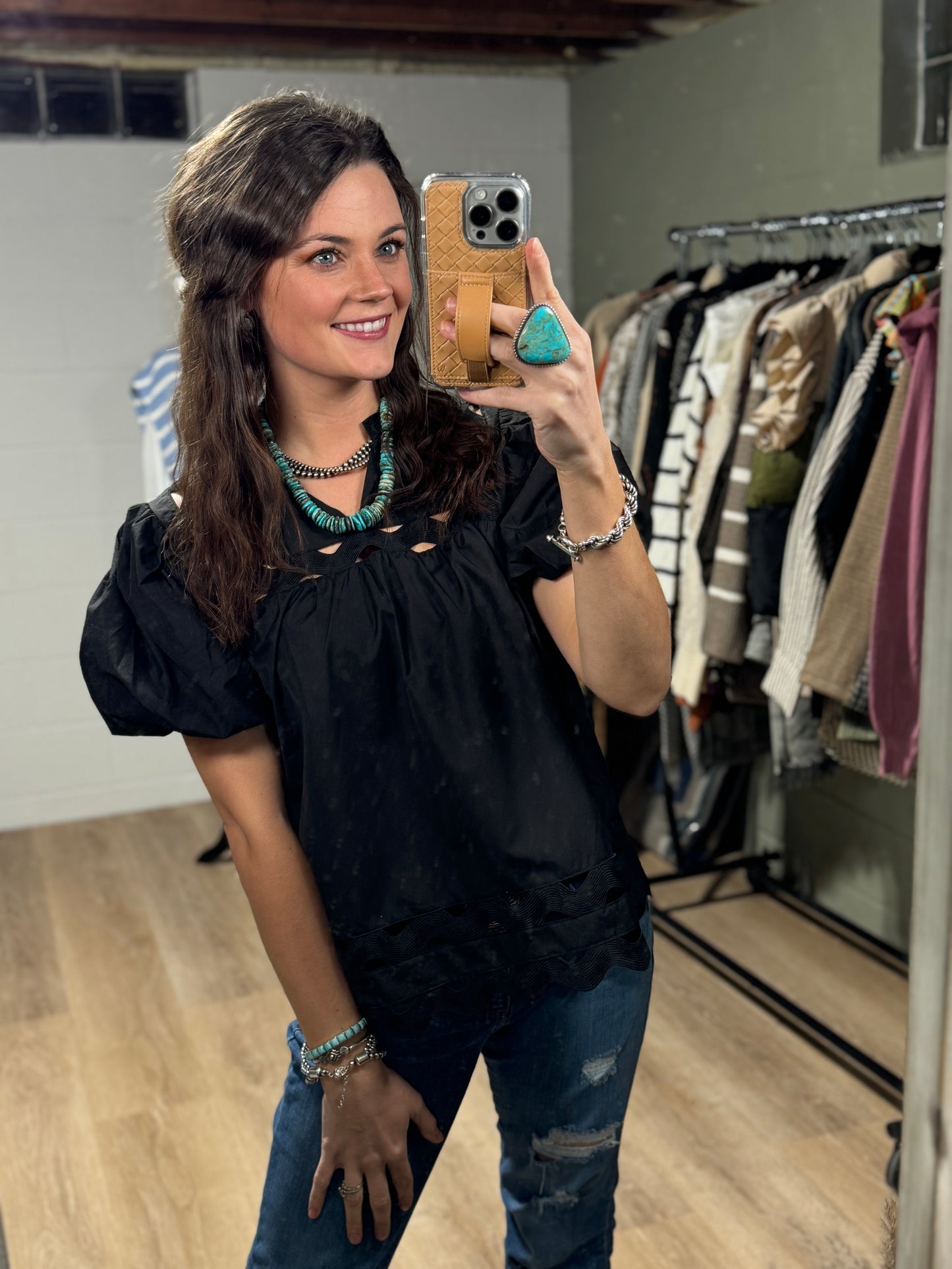 The Jasmine Cutout Blouse