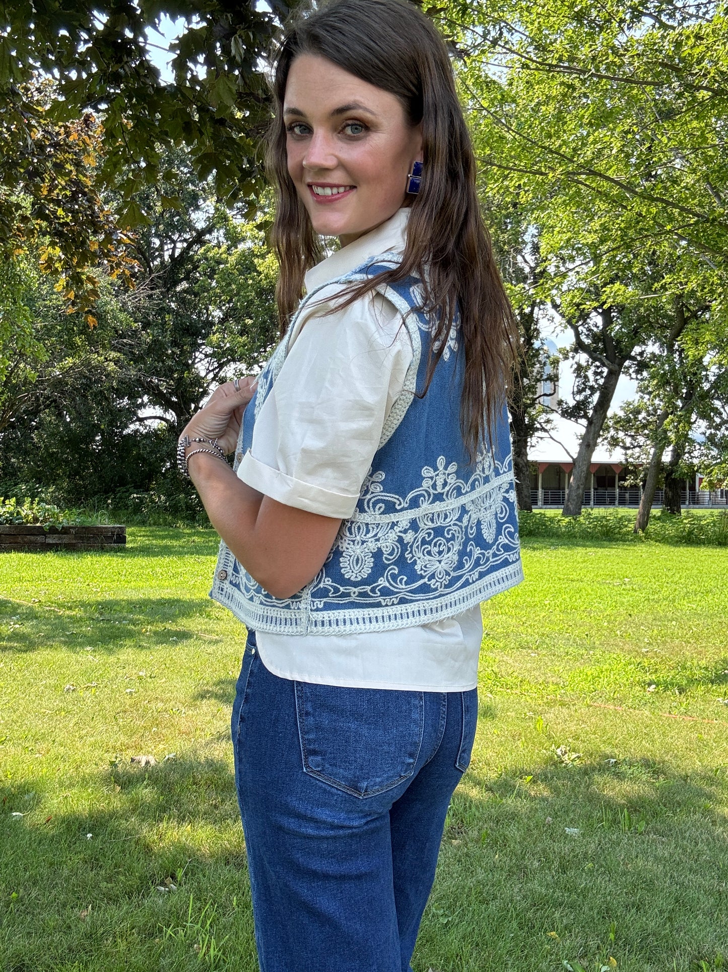 The Kai Denim Vest