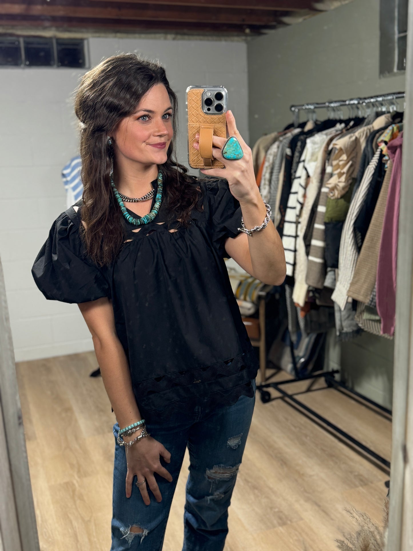 The Jasmine Cutout Blouse