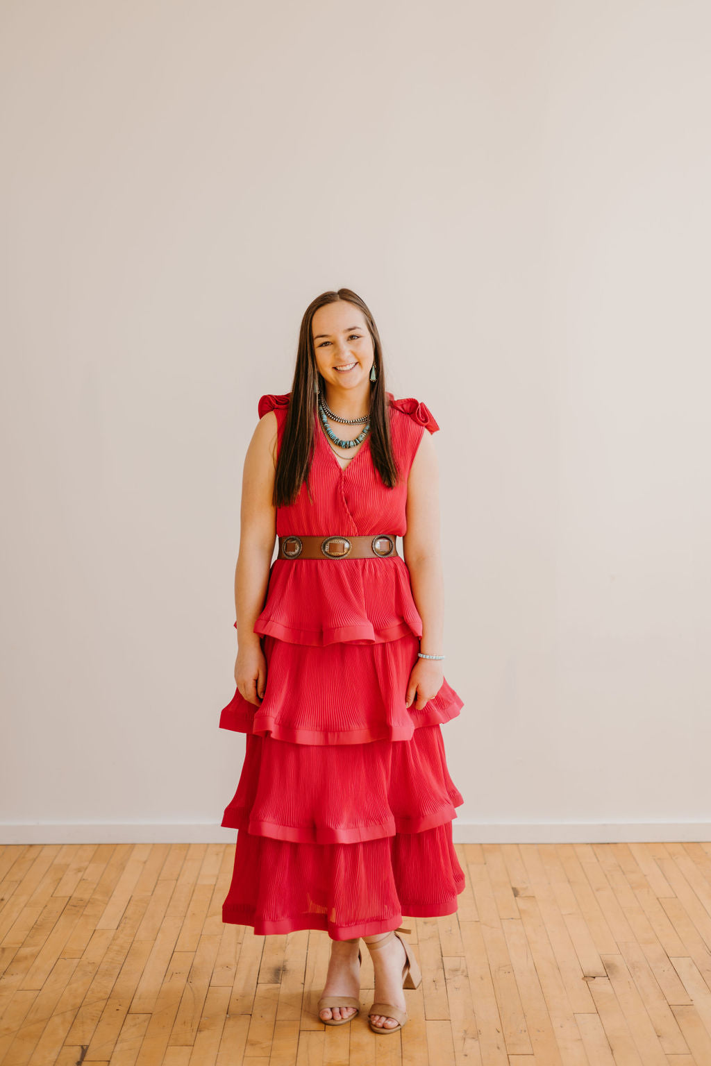The Randi Ruffled Maxi Dress