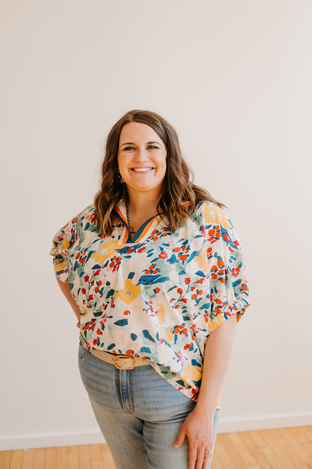 Extended Sizes - The Buttercup Blouse