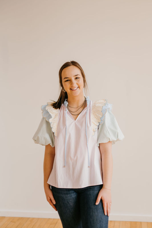The Pretty in Pink Blouse
