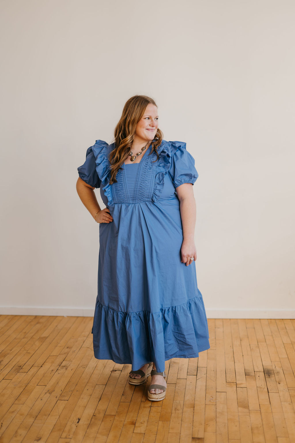 Extended Sizing - The Blue Bell Dress