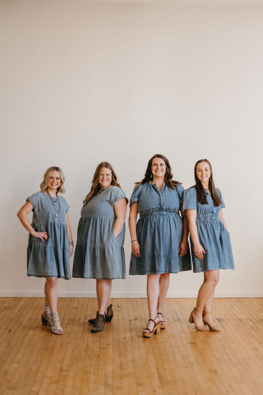 Extended Sizing - The Morning Glory Dress