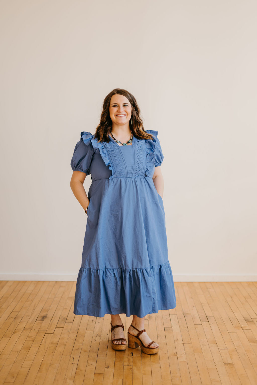 Extended Sizing - The Blue Bell Dress