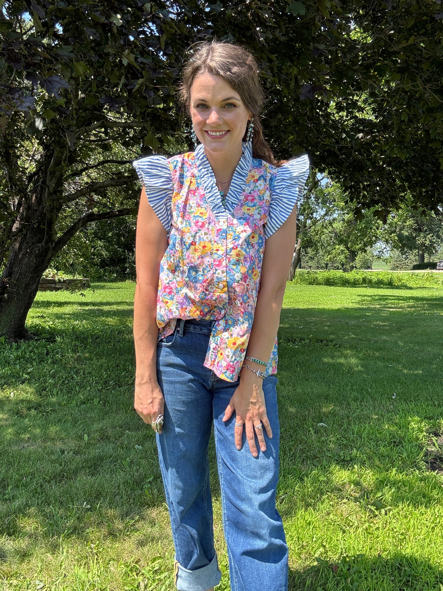 The Cosmopolitan Blouse