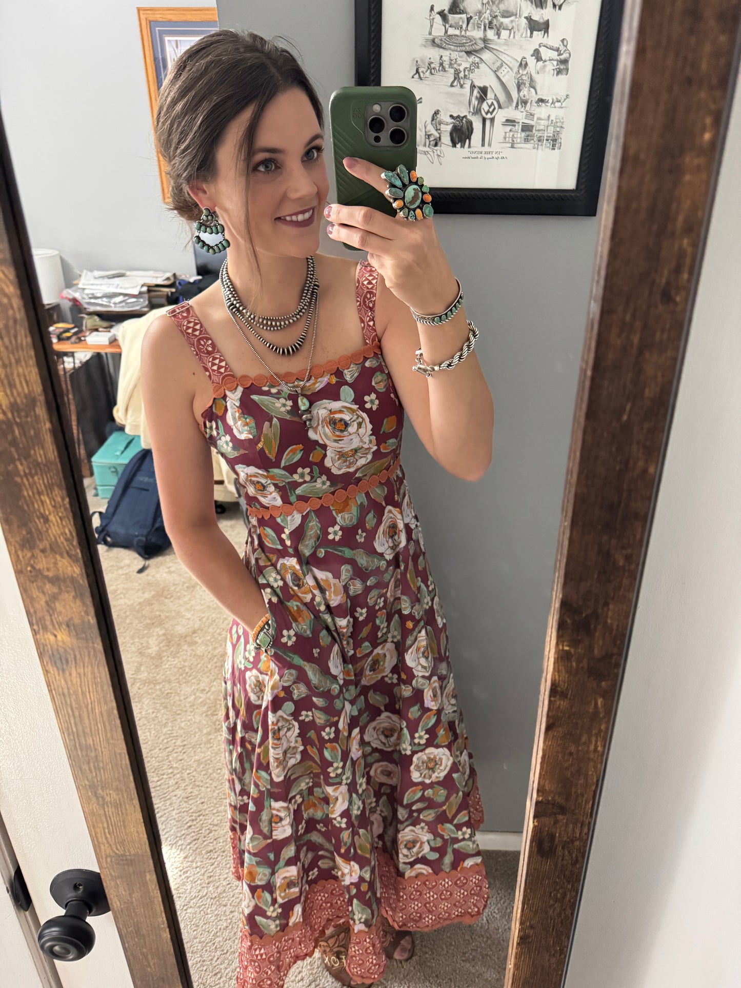 That Floral Feelin’ Maxi Dress