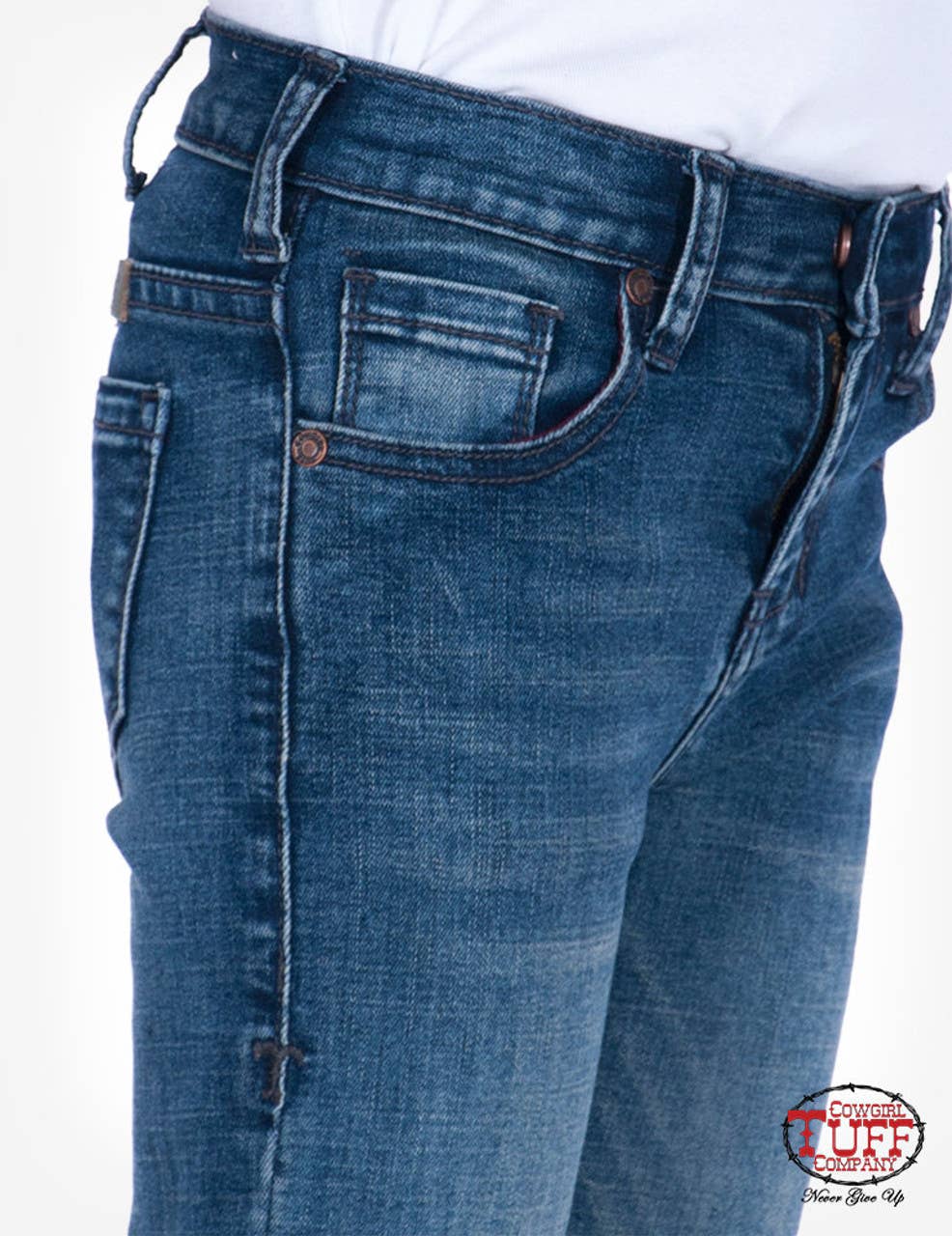 Just Tuff Girl's Medium Trouser