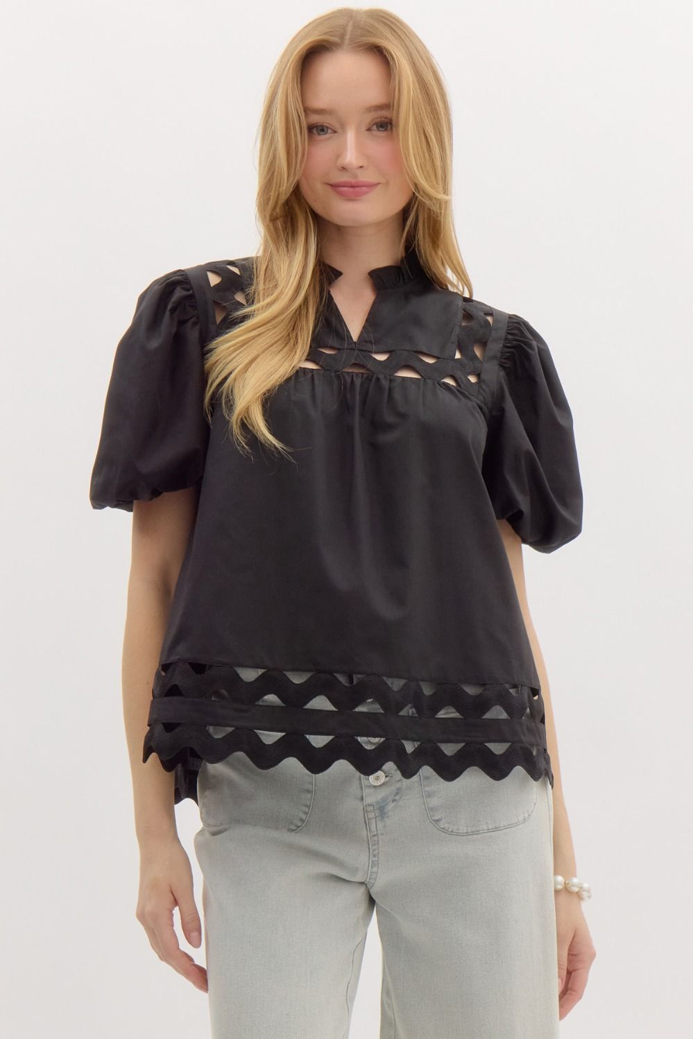 The Jasmine Cutout Blouse