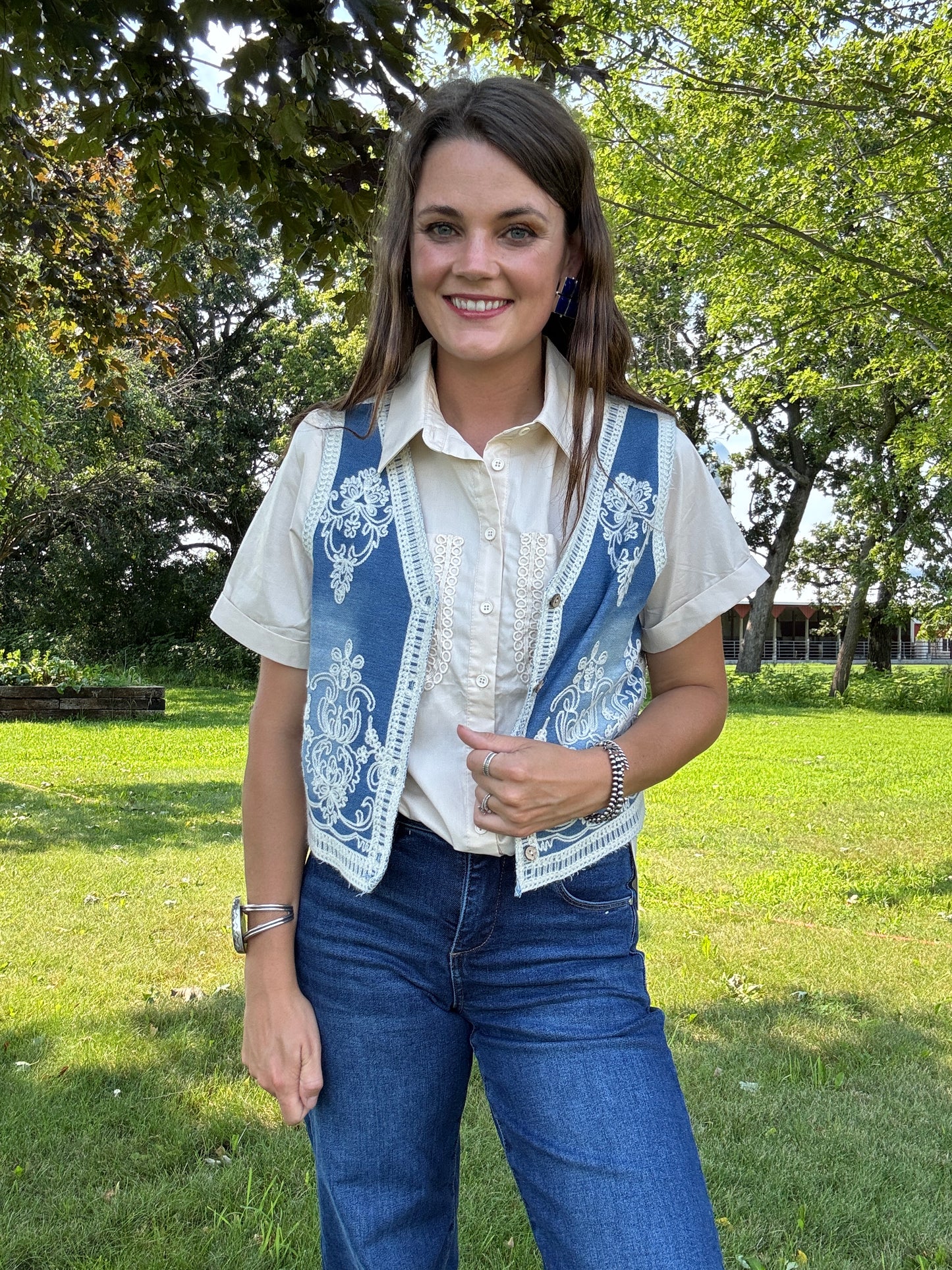 The Cove Eyelet Blouse
