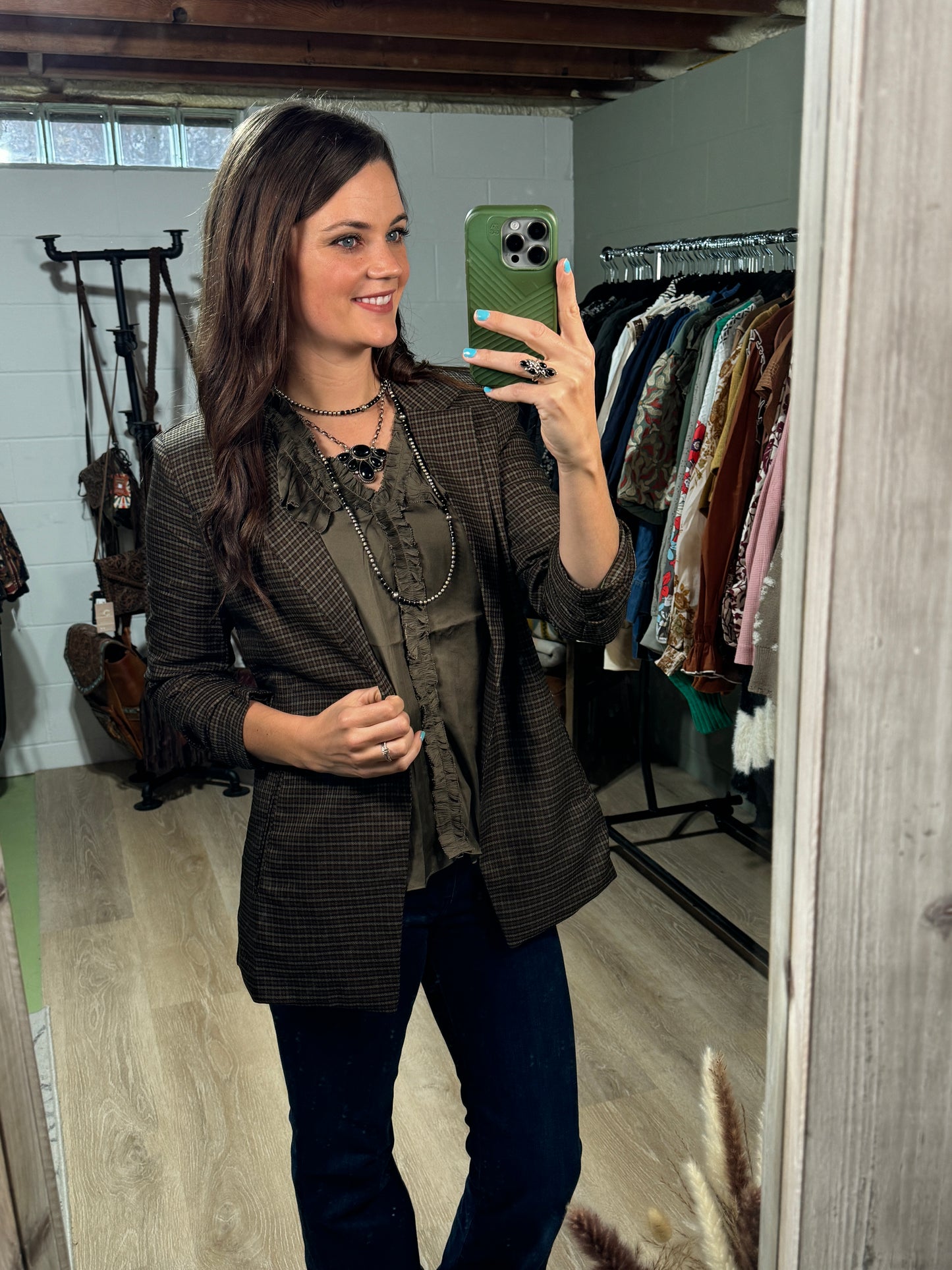 The Penny Plaid Blazer