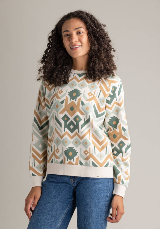Women's Gabriella Graphic Raglan Crew