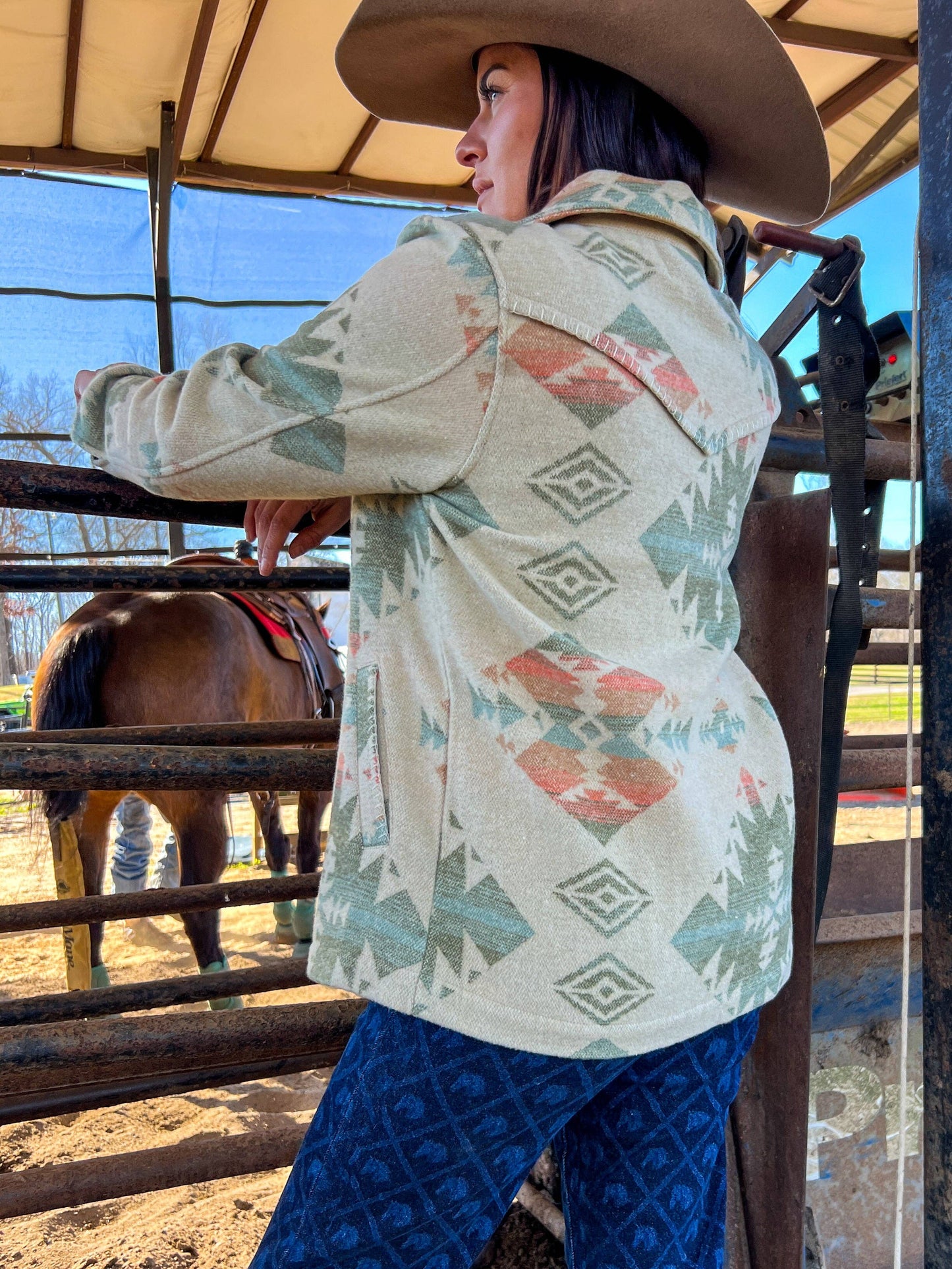 Ladies' Aztec Western Coat