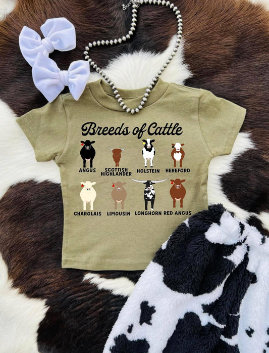 The Breeds of Cattle Tee