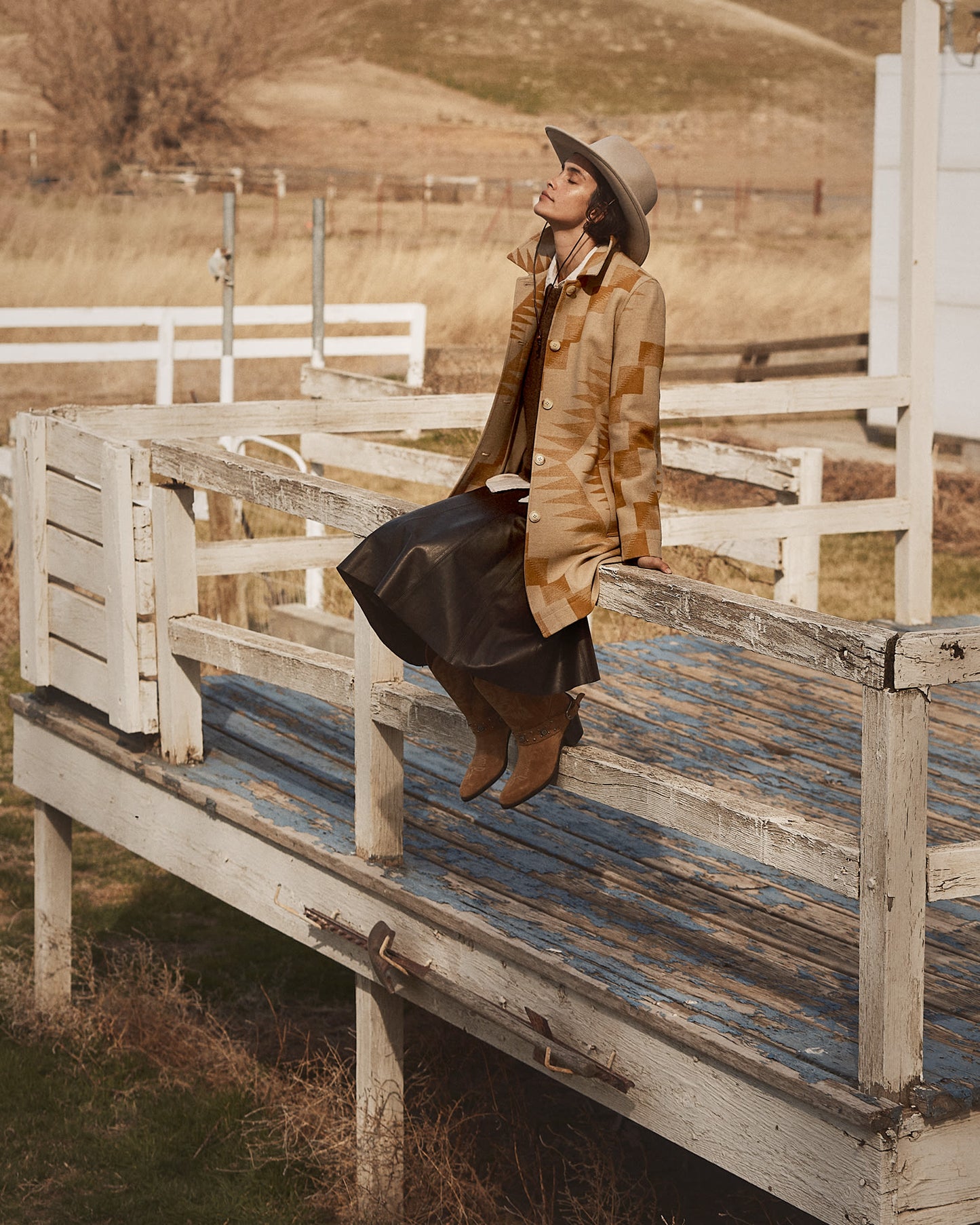 Pendleton Club Collar Wool Jacket