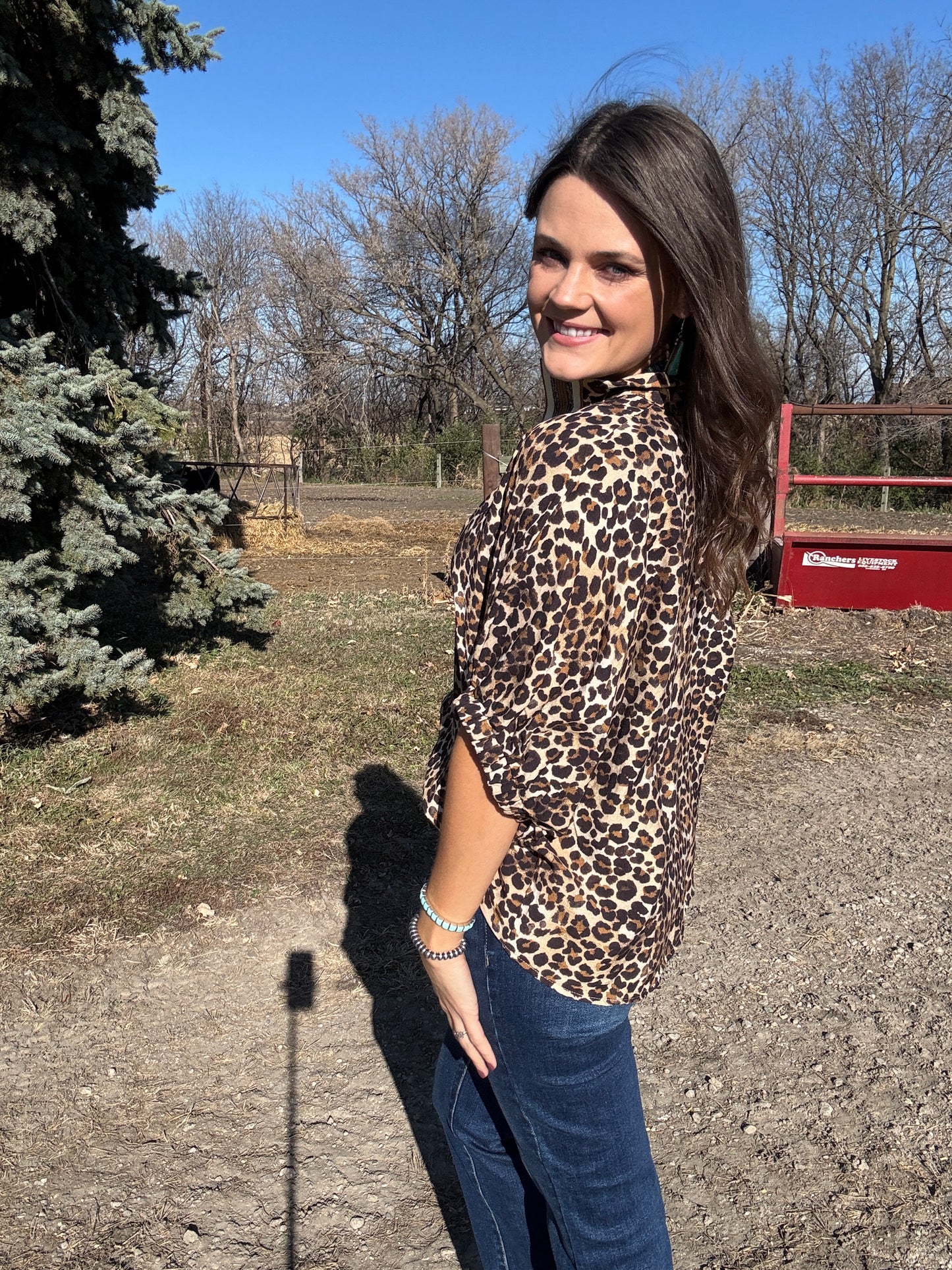 The Cheetah-liscous Blouse (Full Size Run)