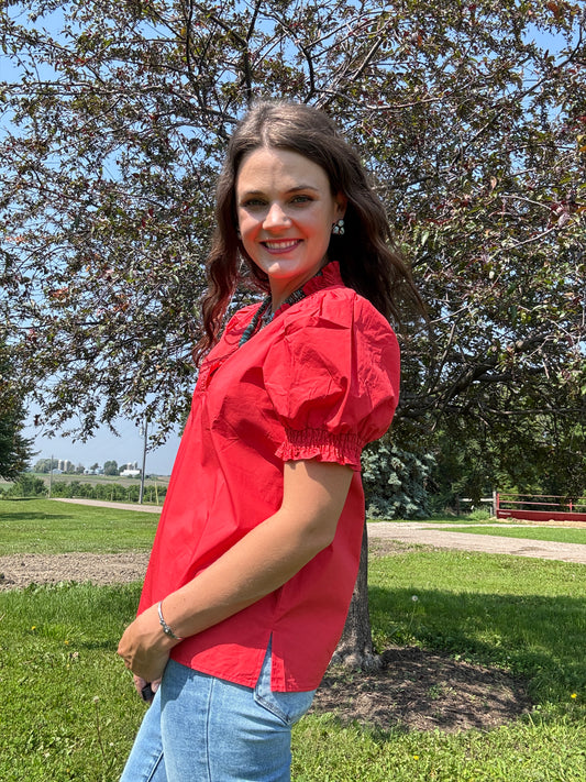 Only in America Blouse