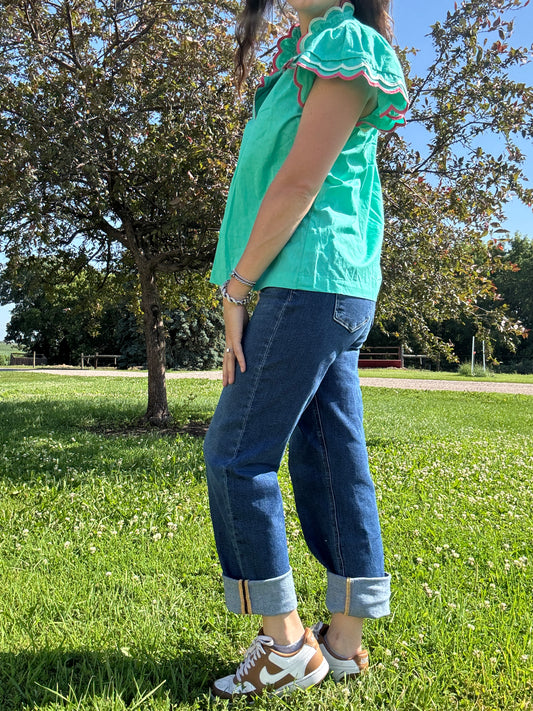 Risen Boyfriend Denim