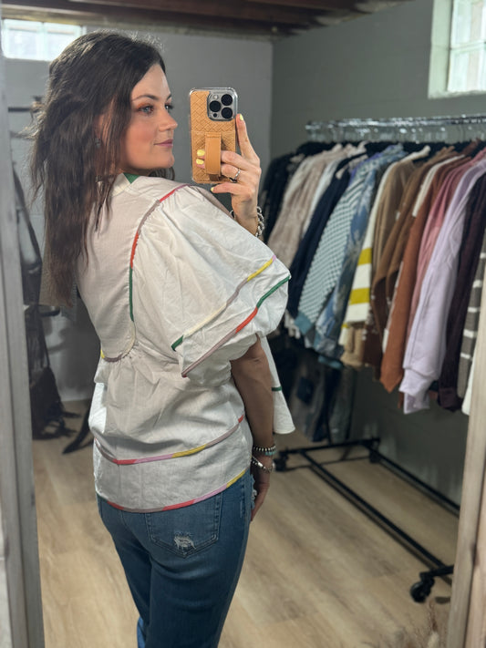 The Emmy Rainbow Blouse