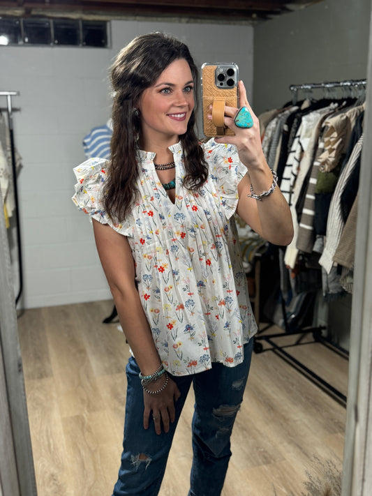 The Dahlia Blouse