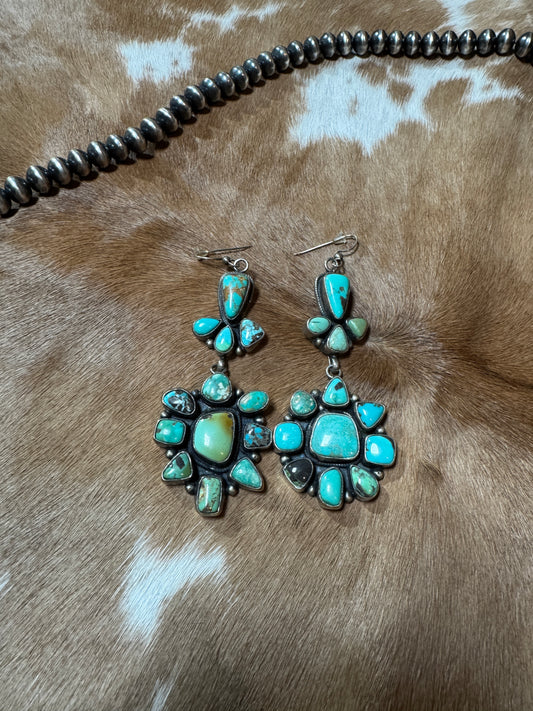 Royston Cluster Earrings