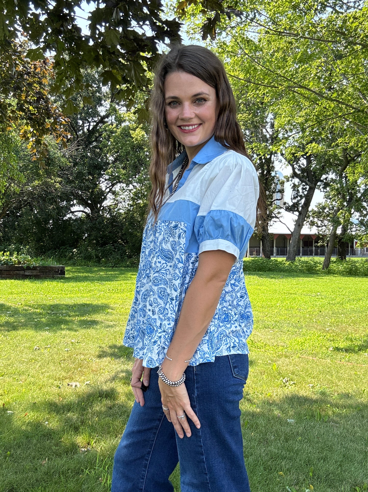 The Caspian Blouse