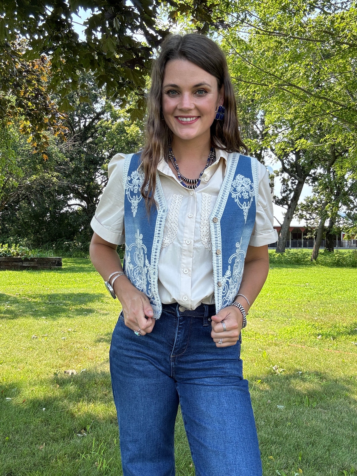 The Cove Eyelet Blouse