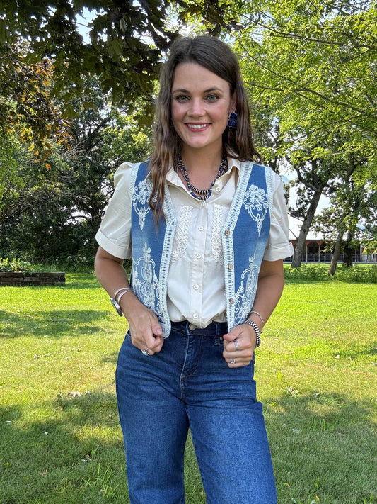 The Kai Denim Vest