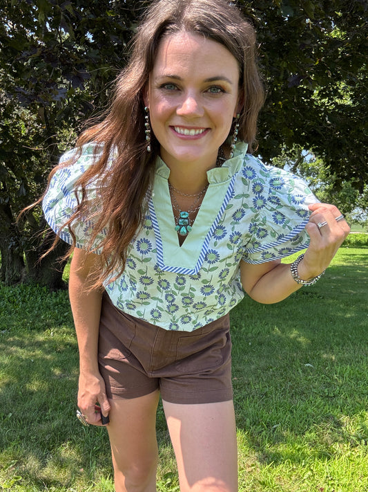 Little Miss Mojito Blouse