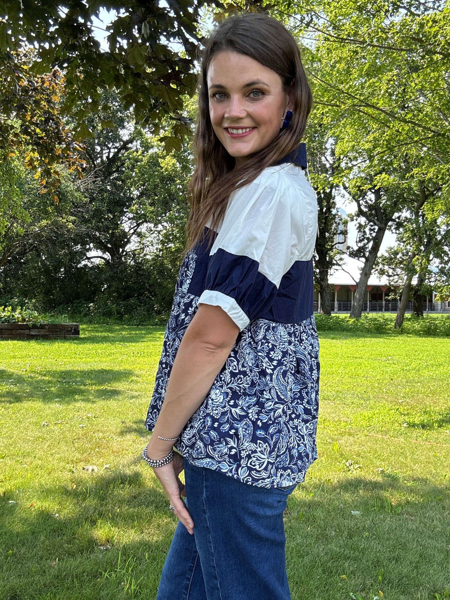 The Caspian Blouse