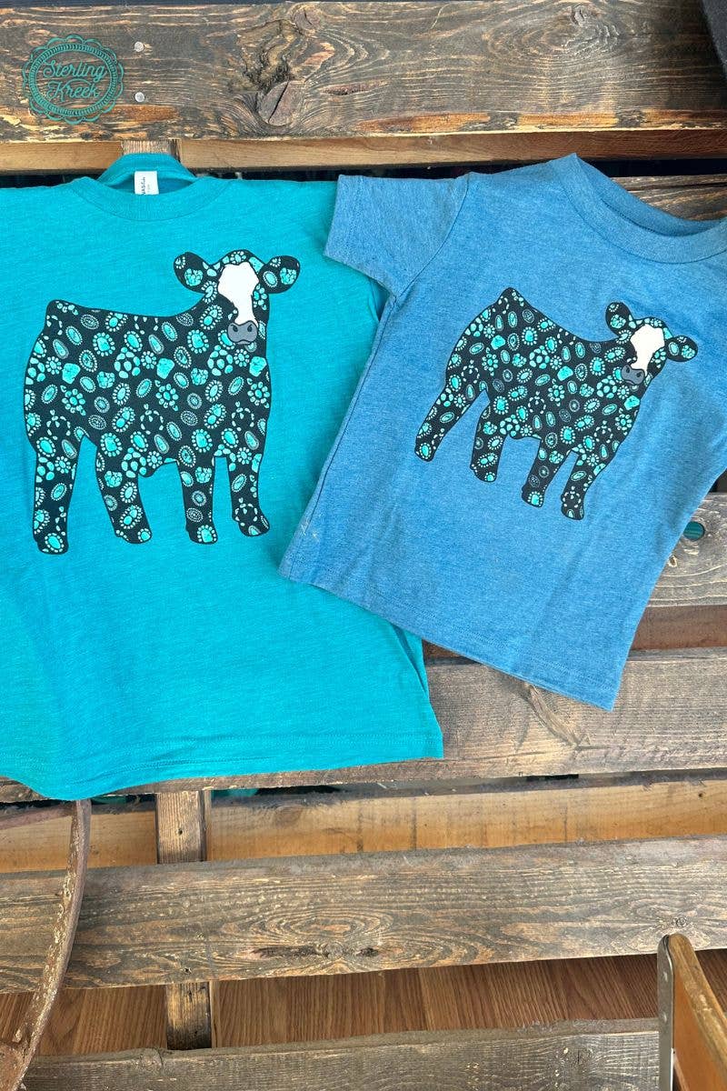 The Mini Concho Steer Tee