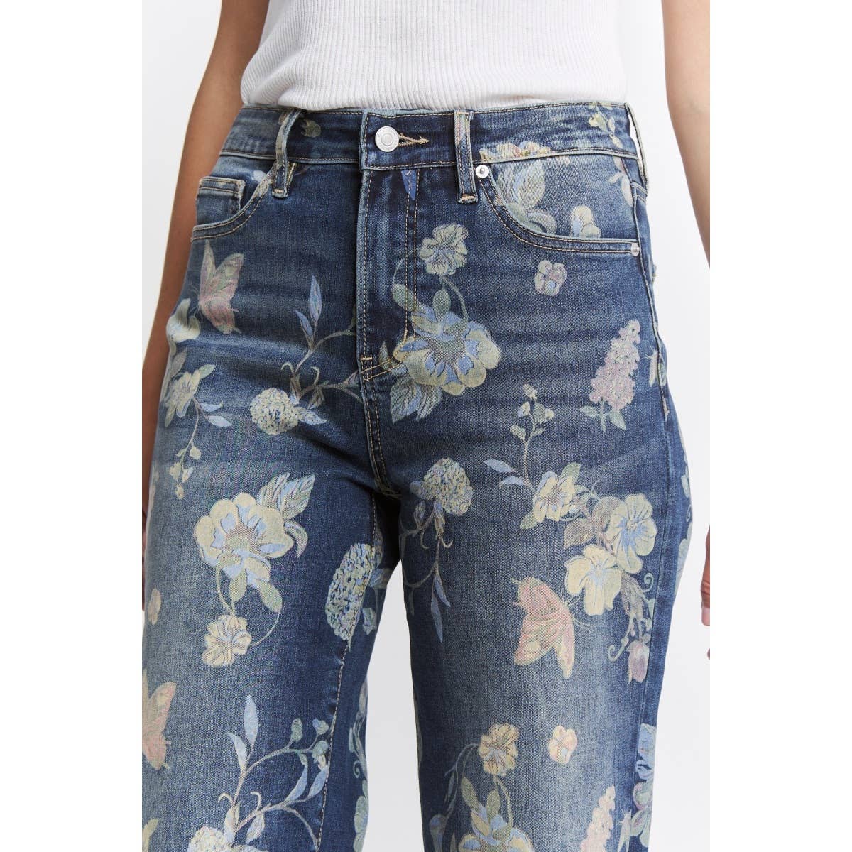 HIGH RISE WIDE LEG EMBELLISHMENT