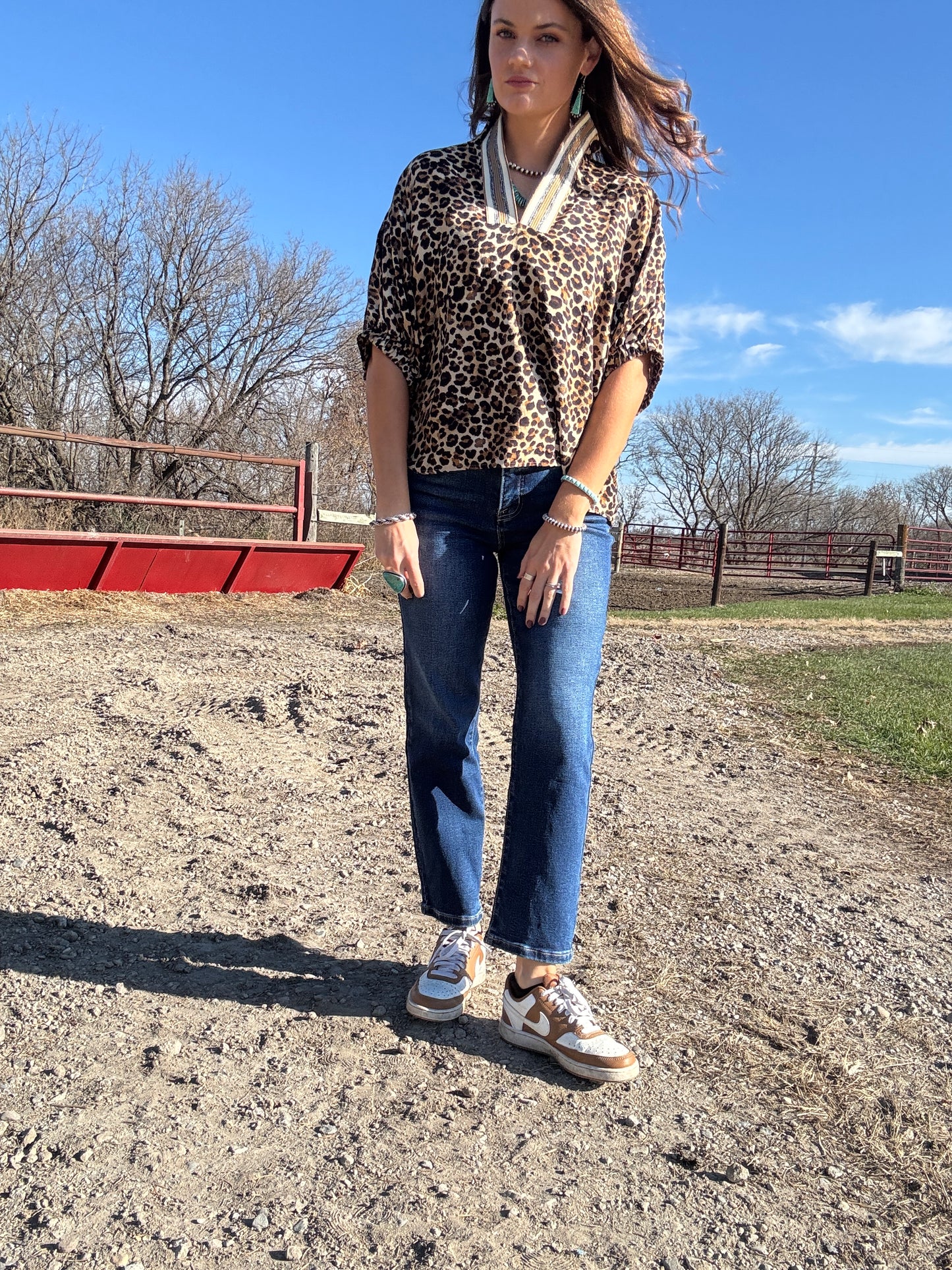 Risen High Rise Ankle Jean