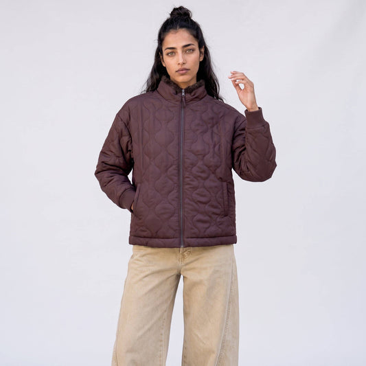 Willow Curly Fleece Reversible Jacket