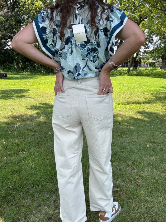 The Cordelia Cream Pants