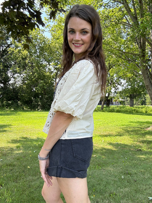 The Dune Crochet Blouse