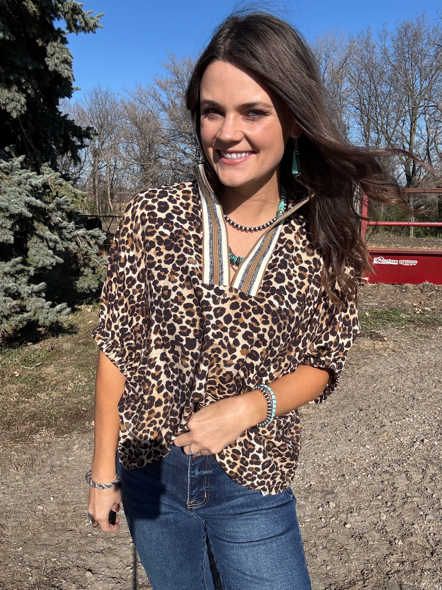 The Cheetah-liscous Blouse (Full Size Run)