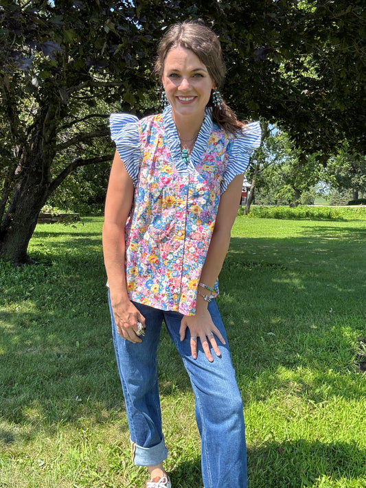 The Cosmopolitan Blouse