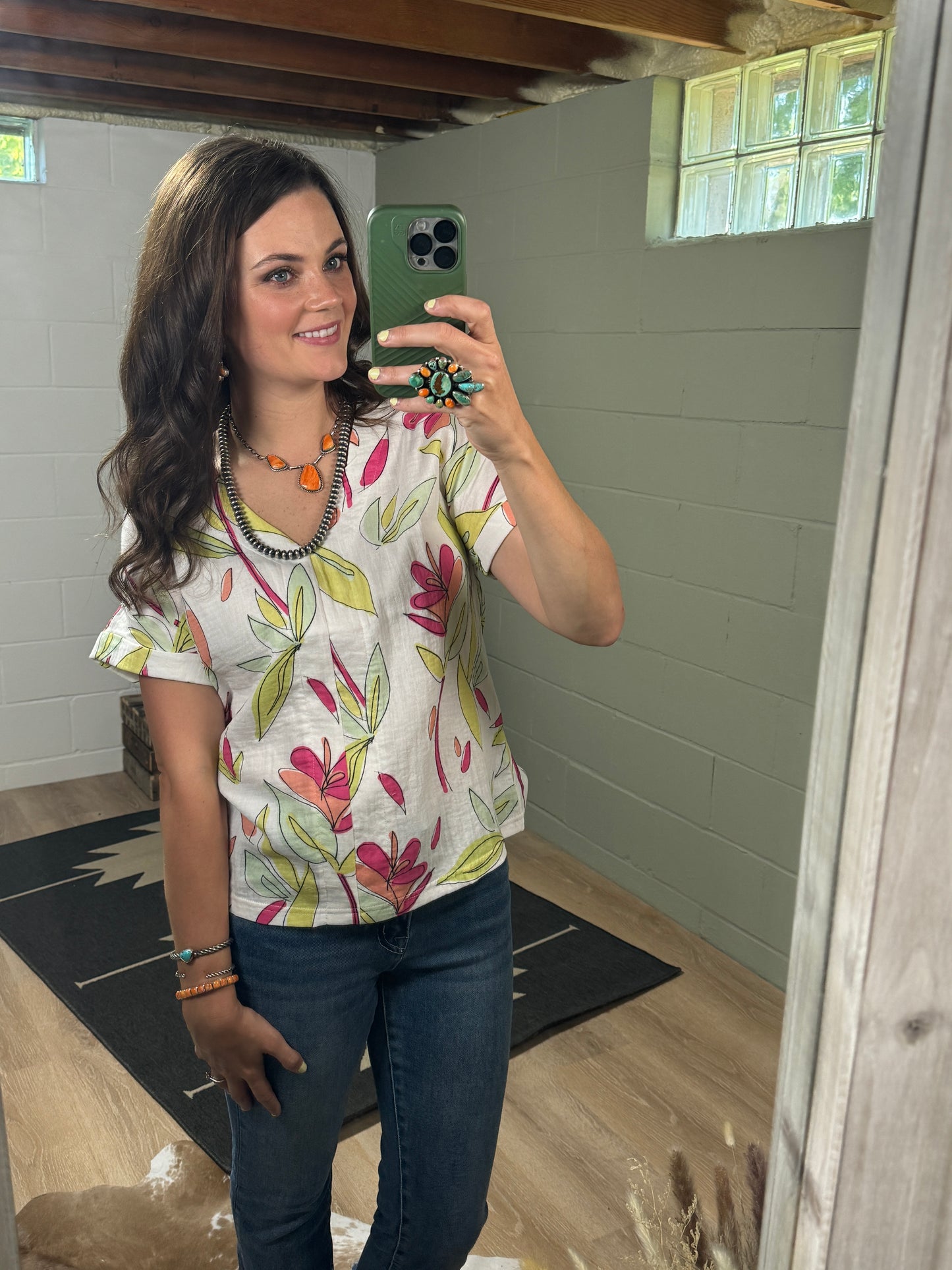 The Haley Fab Floral Blouse