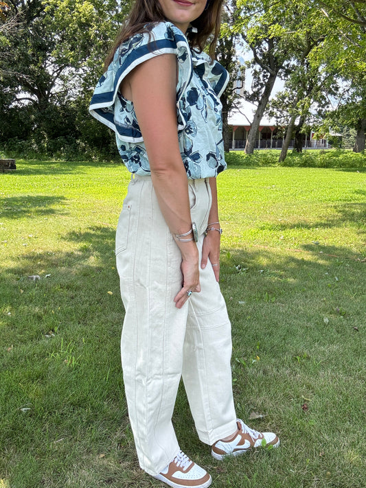 The Cordelia Cream Pants