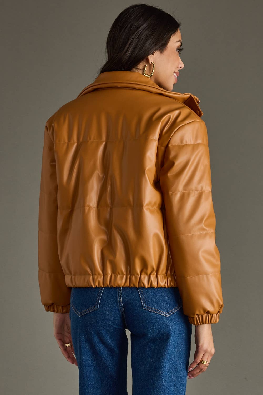 Cool as a Camel Puffer Jacket