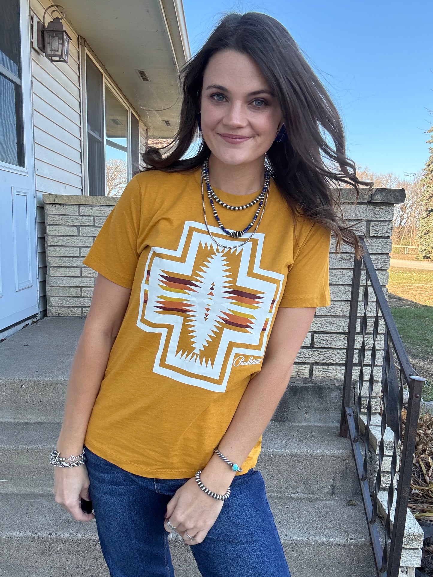 Pendleton Gold Harding Graphic Tee (Full Size Run)